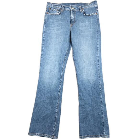 Lucky Brand Denim - Lucky Brand Jeans Dungaree's Pueblo Bonito Red Label Blue Women 32‎ (32x31)